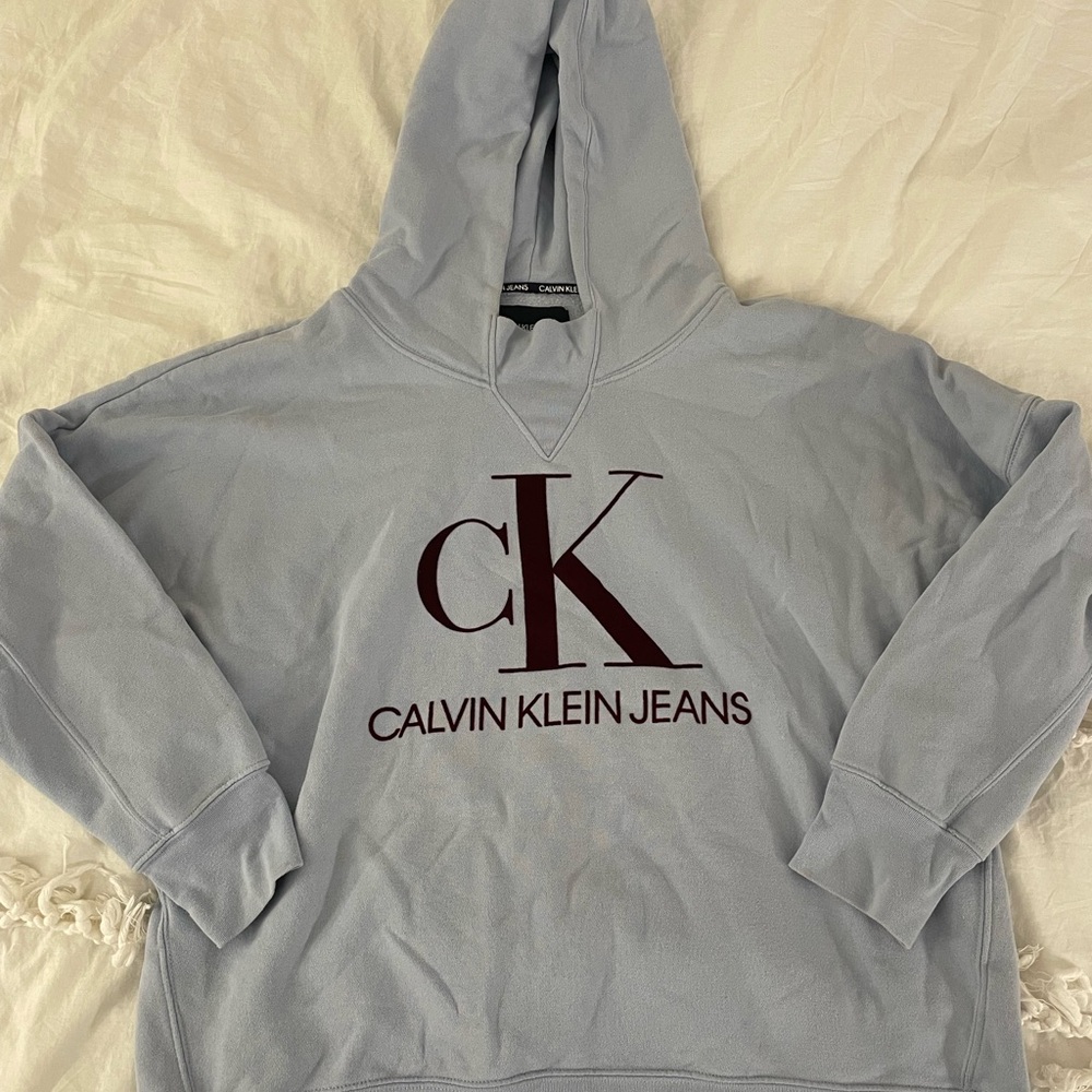 Calvin Klein Jeans Baby Blue Hoodie